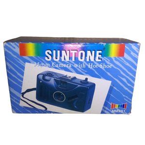 Vintage SUNTONE 35mm Boxed One Time Use Camera #MM251 Hot Shoe